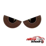 چراغ LED خودرو - نمای جلو - چیدمان صفحه و نشانگرها