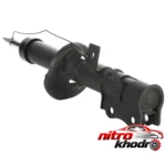 کمک فنر هیدرولیکی عظام - نمای جلو - طراحی و جزئیات کلیدی