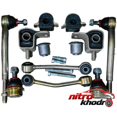 کیت جلوبندی پژو 405 - نمای جلو - طراحی و جزئیات کلیدی