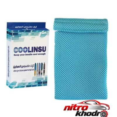 کیف نگهدارنده انسولین - نمای جلو - طراحی و جزئیات کلیدی