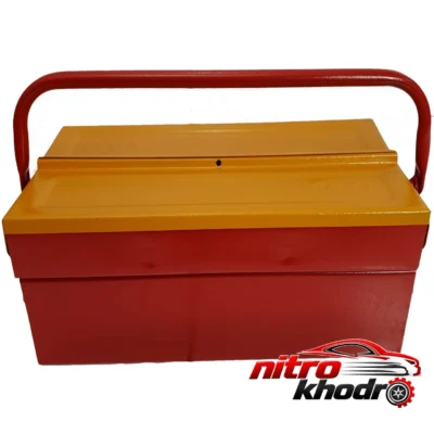 جعبه ابزار با کیفیت - نمای جلو - طراحی و جزئیات کلیدی