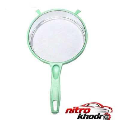 الک استیل دسته دار - نمای جلو - طراحی و جزئیات کلیدی