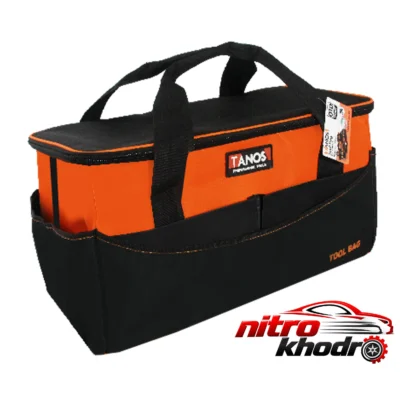 کیف ابزار پلی استر - نمای جلو - طراحی و جزئیات کلیدی