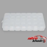 جعبه ابزار پلاستیکی - نمای جلو - طراحی و جزئیات کلیدی