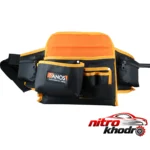 کیف کمری ابزار - نمای جلو - طراحی و جزئیات کلیدی