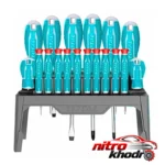 پیچ گوشتی 18 عددی - نمای جلو - طراحی و جزئیات کلیدی