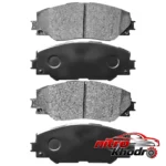 لنت ترمز تویوتا RAV4 - نمای جلو - طراحی و جزئیات کلیدی