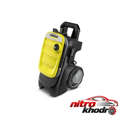 کارواش کرشر فشار بالا - نمای جلو - طراحی و جزئیات کلیدی
