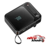 جامپ استارتر بیسوس - نمای جلو - چیدمان صفحه و نشانگرها
