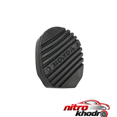 لاستیک پدال ترمز موتورسیکلت - نمای جلو - طراحی و جزئیات کلیدی