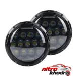 چراغ جلو خودرو LED - نمای جلو - چیدمان صفحه و نشانگرها