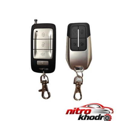دزدگیر خودرو استیل میت - نمای جلو - چیدمان صفحه و نشانگرها