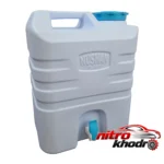 نگهدارنده آب پلاستیکی - نمای جلو - طراحی و جزئیات کلیدی