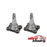 توپی محور عقب پراید - نمای جلو - طراحی و جزئیات کلیدی