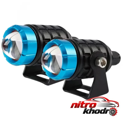 پروژکتور LED اسپات - نمای جلو - چیدمان صفحه و نشانگرها
