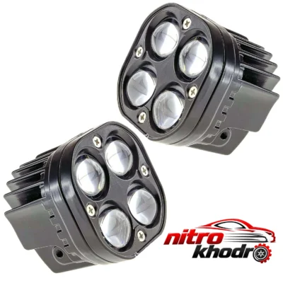 پروژکتور آفرود LED - نمای جلو - چیدمان صفحه و نشانگرها