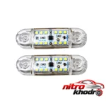 چراغ فلاشر خودرو - نمای جلو - چیدمان صفحه و نشانگرها