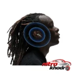 نمای کناری هدفون بلوتوثی سامسونگ Galaxy Buds3 Pro با نویز کنسلینگ فعال عمق قاب و پروفایل