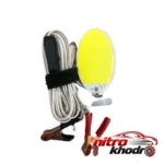 نمای کناری چراغ سیار خودرو نوراکس با پروژکتور 40 وات عمق قاب و پروفایل