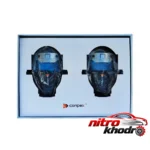 نمای کناری لنز چراغ خودرو کانپکس Q7 PRO با کیفیت عالی عمق قاب و پروفایل