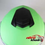نمای بسته بندی کلاه کاسکت فک متحرک لائوس مدل Matt Mind برچسب و بسته بندی