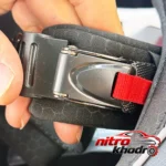نمای بسته بندی کلاه کاسکت فک متحرک ردلاین مدل Speed برچسب و بسته بندی