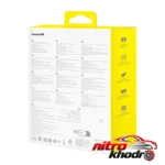 نمای کناری کمپرسور باد شارژی بیسوس مدل SuperMini Pro عمق قاب و پروفایل