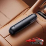 نمای کناری جارو شارژی بیسوس مدل A0 Pro با فیلتر هپا عمق قاب و پروفایل