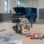 نمای بسته بندی دریچه گاز نیو کپیتال انژکتور با کیفیت برای نیسان برچسب و بسته بندی