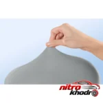 نمای جلو پشتی صندلی خودرو بیسوس با طراحی ارگونومیک طراحی و جزئیات کلیدی