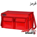 نمای بسته بندی کیف نظم دهنده صندوق عقب خودرو بابل کارپت با قابلیت جداسازی برچسب و بسته بندی