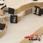 نمای بسته بندی لوازم تناسب اندام تی آر ایکس مدل FORCE KIT با برنامه تمرینی برچسب و بسته بندی