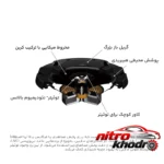 نمای بسته بندی اسپیکر خودرو جی وی سی مدل DR-600C با کیفیت صدا برچسب و بسته بندی