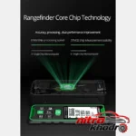 نمای جزئیات متر لیزری سندوی مدل SW-50G با دقت بالا پرداخت و جزئیات مواد