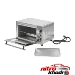 نمای جزئیات فر فندکی الردی با سینی پخت و گریلاژ حرکت و نصب پشتی
