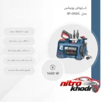 نمای بسته بندی کارواش رونیکس با قدرت فشار بالا و سیستم اتواستاپ برچسب و بسته بندی