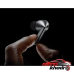 نمای جزئیات هدفون بلوتوثی سامسونگ Galaxy Buds3 Pro با نویز کنسلینگ فعال حرکت و نصب پشتی