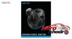 نمای بسته بندی دسته دنده لاجیتک Driving Force با طراحی ارگونومیک برچسب و بسته بندی