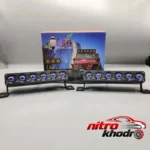 نمای جزئیات پروژکتور آفرودی خودرو 6D Lens با نور قوی حرکت و نصب پشتی