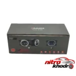 نمای جزئیات چراغ مه شکن زیمر مدل تایگر لیزری با دو کنتاکت حرکت و نصب پشتی