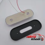 نمای جزئیات چراغ فدرالی پلیسی خودرو LED با ۱۸ افکت نور حرکت و نصب پشتی