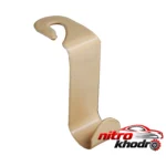نمای کناری قلاب آویز صندلی خودرو مارکو مدل MCO44 - مجموعه 4 عددی پروفایل و ساختار