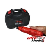 نمای کناری فرز انگشتی ادون مدل ED-JIS-6095 با 132 عدد لوازم حکاکی پروفایل و ساختار