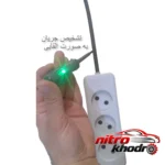 نمای کناری فازمتر پی 1 با قابلیت تشخیص فاز و چراغ نشانگر پروفایل و ساختار