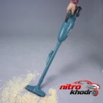 نمای کناری دستگاه مکنده شارژی ماکیتا با باطری لیتیومی و بدون کیسه پروفایل و ساختار
