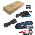نمای در اتاق مانیتور آینه ای DVR با سنسور حرکت و وای فای داخلی سبک دیواری و مرجع اندازه