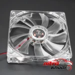 نمای جزئیات فن کیس ایتوک با نورپردازی LED و سرعت بالا حرکت و نصب پشتی