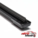 نمای جزئیات تیغه برف پاک کن پاسیکو FLAT PRO با کیفیت عالی پرداخت و جزئیات مواد