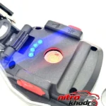 نمای جلو چراغ قوه W5147 دستی LED با نور چند رنگ چیدمان صفحه و نشانگرها