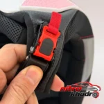 نمای جلو کلاه کاسکت فلش مدل Pink Rider با ویژگی های خاص طراحی و جزئیات کلیدی